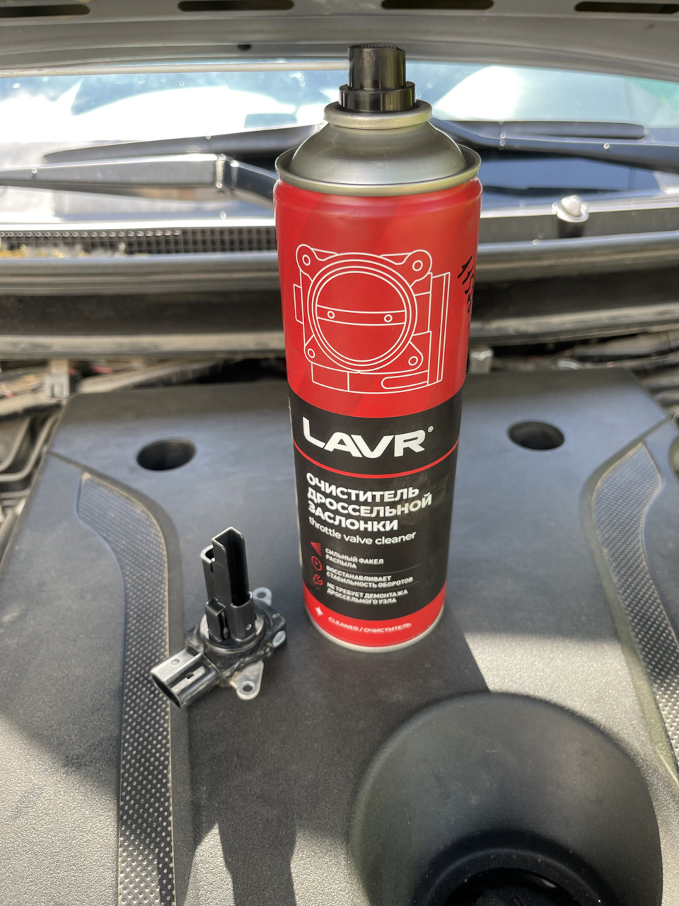 Чистка датчика расхода воздуха — FIAT Fullback, 2,4 л, 2018 года ...
