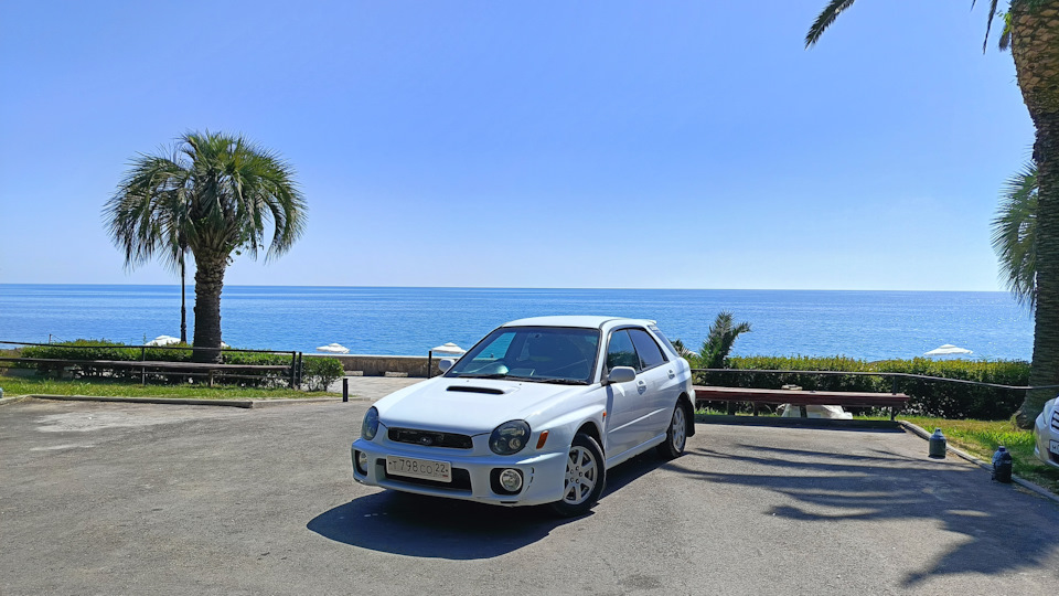 Фото с пальмой — Subaru Impreza (GD/GG)