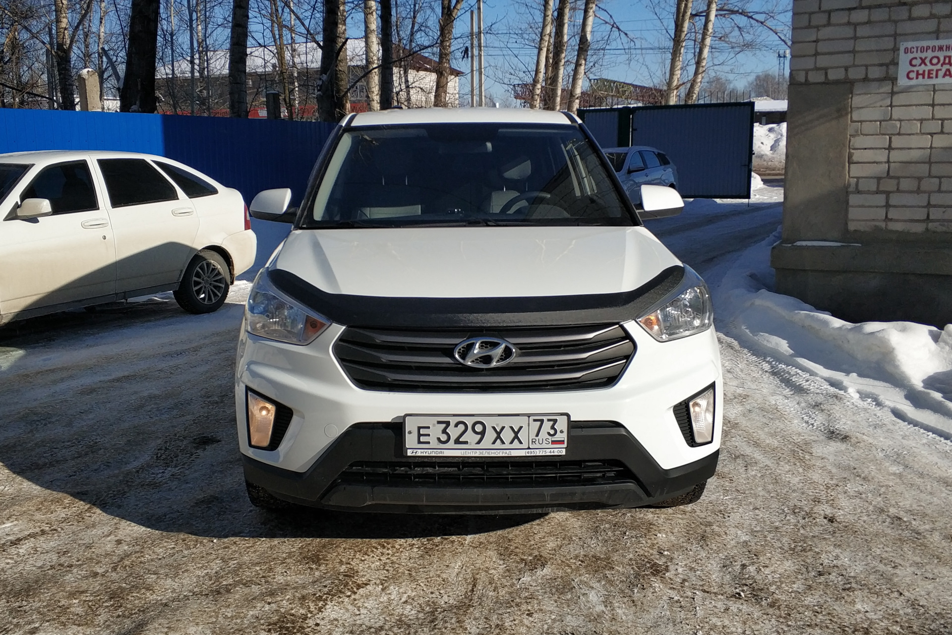 Спойлер на капот Hyundai Creta Стрелка — Часть 3 первая примерка — Hyundai  Creta (1G), 1,6 л, 2018 года | аксессуары | DRIVE2