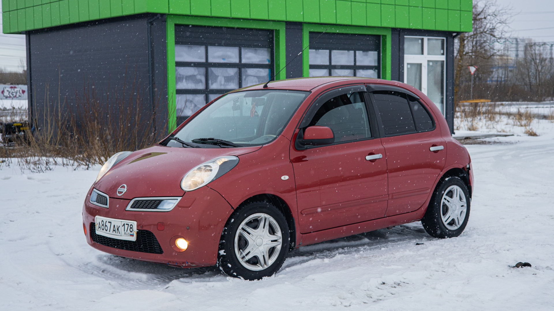 Nissan Micra (K12C) 1.4 бензиновый 2010 | Букашка R16 на DRIVE2