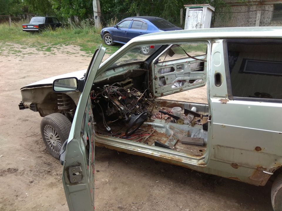 замена двухмассового маховика и сцепления — Skoda Octavia A5 Mk2, 1,9 л ...