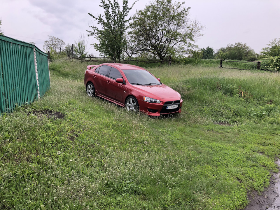 Диски r18 Outlander — Mitsubishi Lancer X, 2 л, 2008 года | колёсные ...