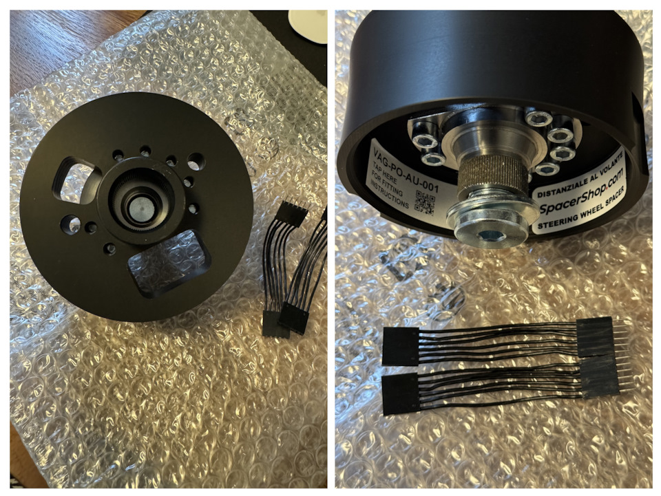 Проставка для увеличения вылета руля и прочее — Skoda Yeti, 1,8 л, 2014 ...