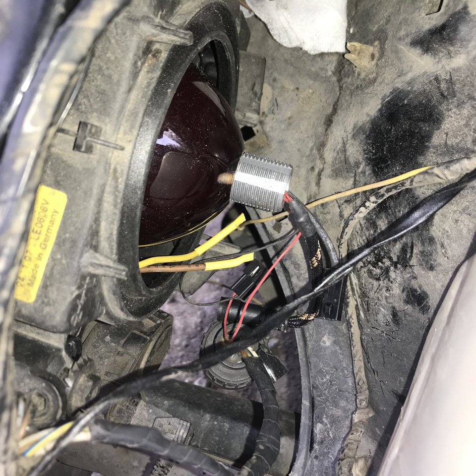 Замена ксенона на галоген — BMW 3 series (E36), 1,8 л, 1994 года ...