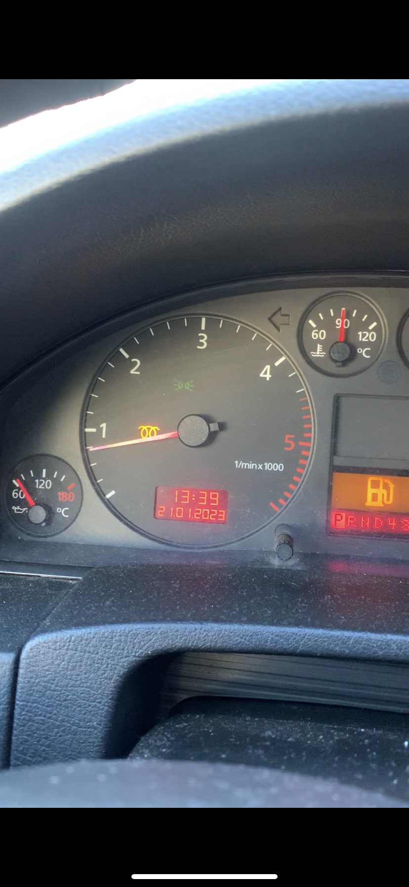 Мигает лампа накала свечей — Audi A6 Avant (C5), 2,5 л, 2001 года ...