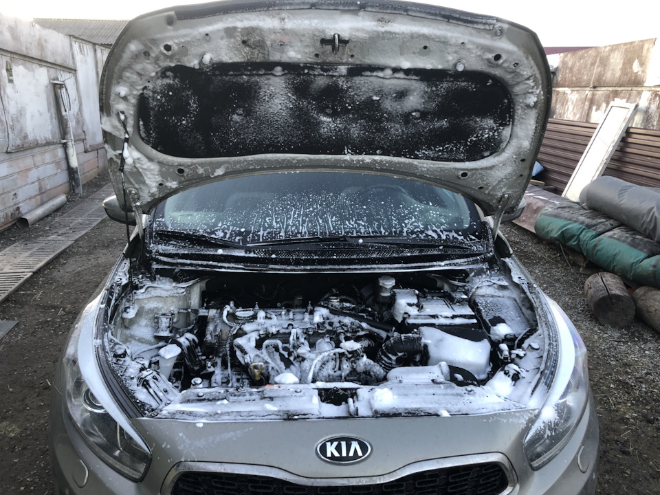 Ежегодная подготовка к лету (мойка двигателя и его последствия, очистка ...